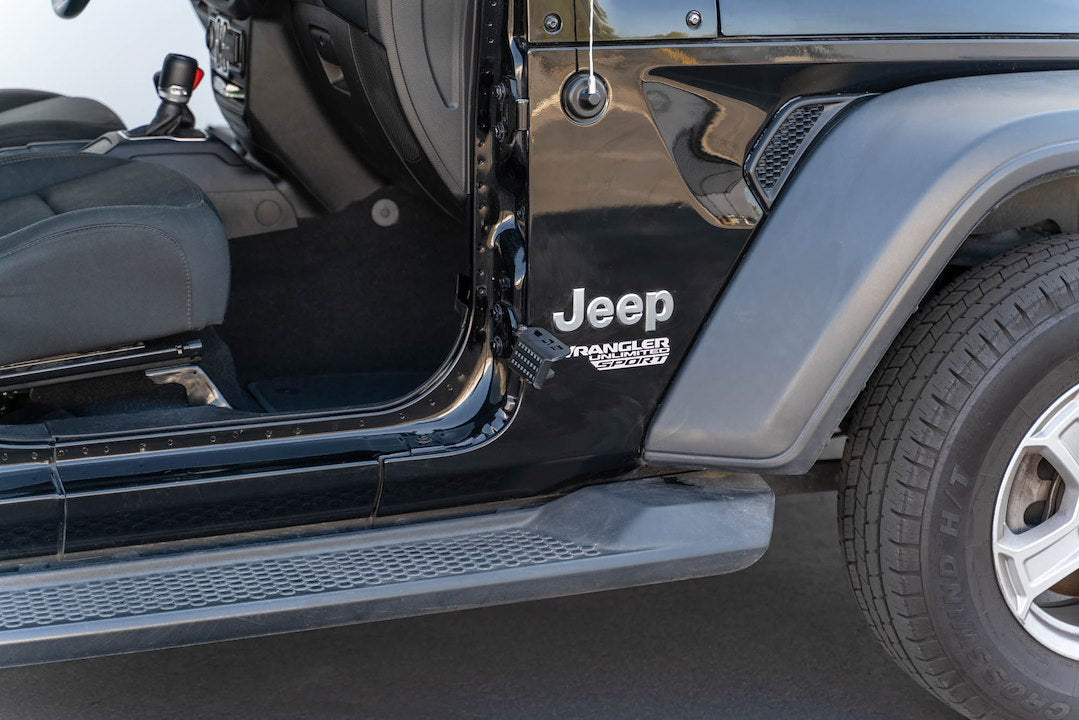 Dv8 Offroad Stjl-05 Foot Peg||2007-2023-Jeep-Wrangler-Jk-Jl-Gladiator-Jt-Foot-Pegs_Installed-01.Jpg||90||dv8stjl05||1629385