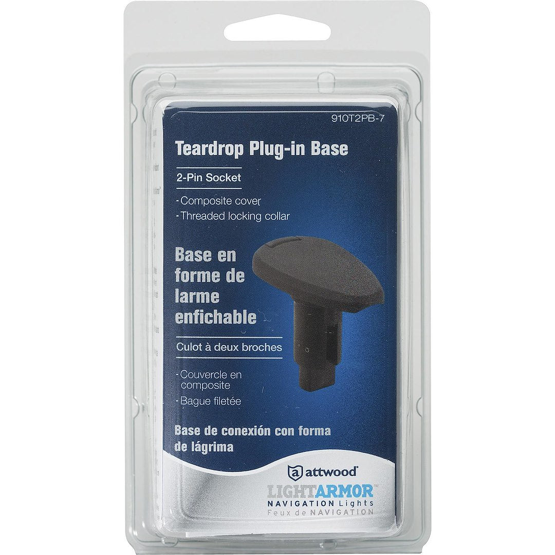 Attwood Marine 910t2pb-7 Navigation Light Pole Base||||92||a7j910t2pb7||2003586