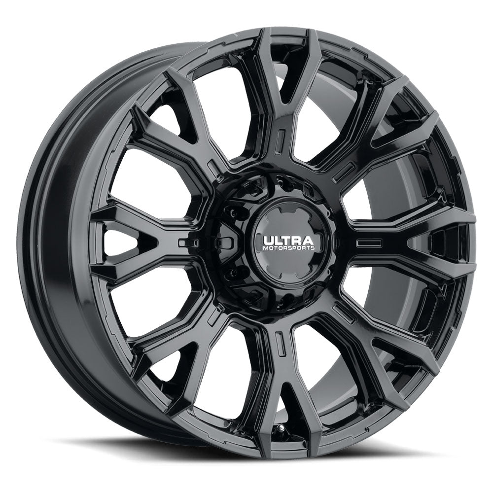 Product of Ultra Wheel 20x10 Black Wheel - 5x5.00 Bolt Pattern