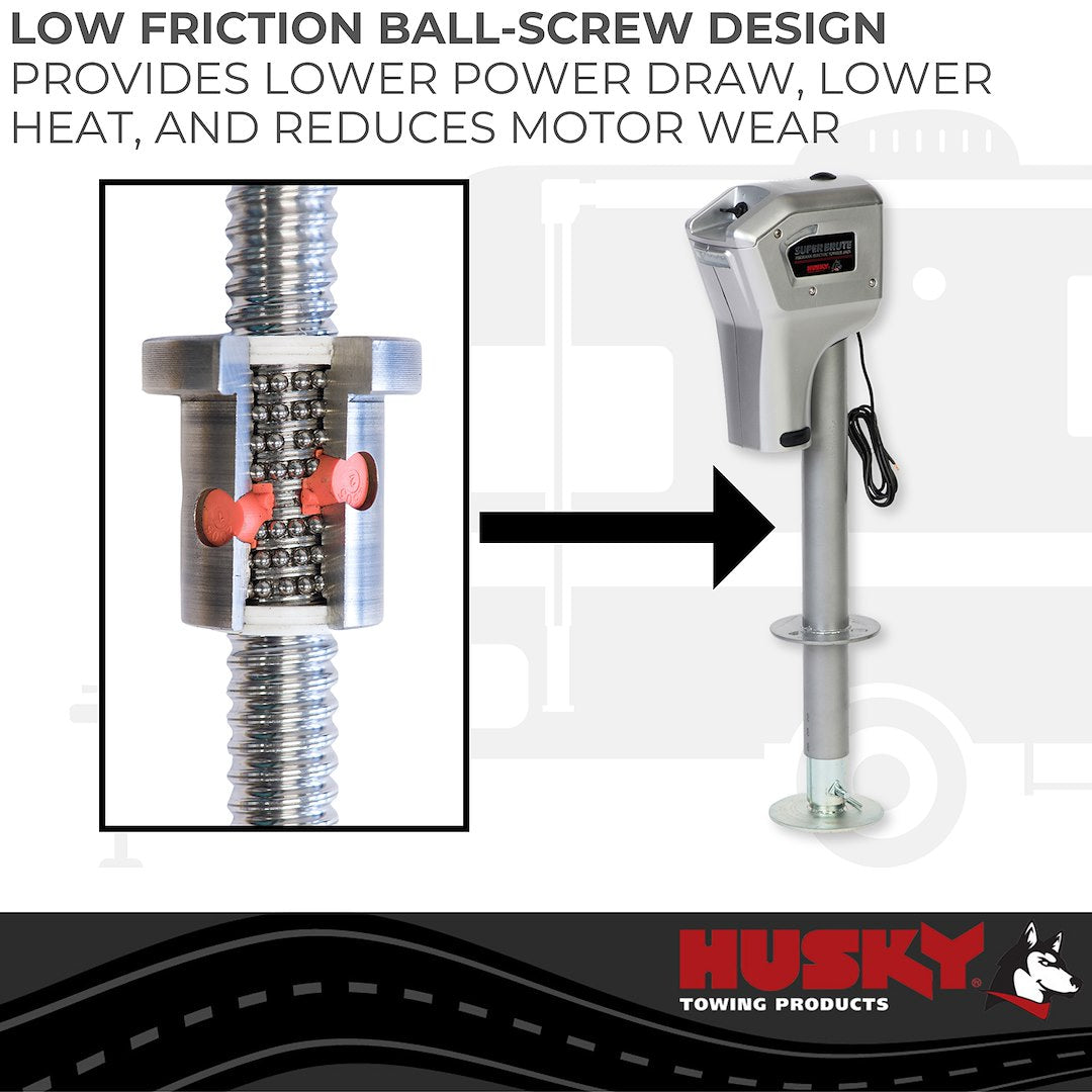 Product of Husky Towing 82022 5000 Pound Electric Trailer Tongue Jack