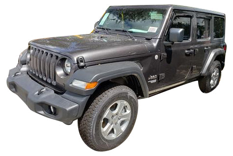 Product of TrailFX 4250H TFX 4-PC Window Vents Outside Channel Rainguard