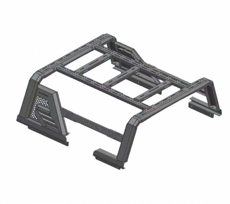 Black Horse Offroad Ar2-01ba1 Bed Cargo Rack||ar2-01ba1_8.Jpg||92||blkar201ba1||2237903