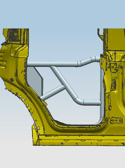 Product of Black Horse Offroad Trdfb21 Door