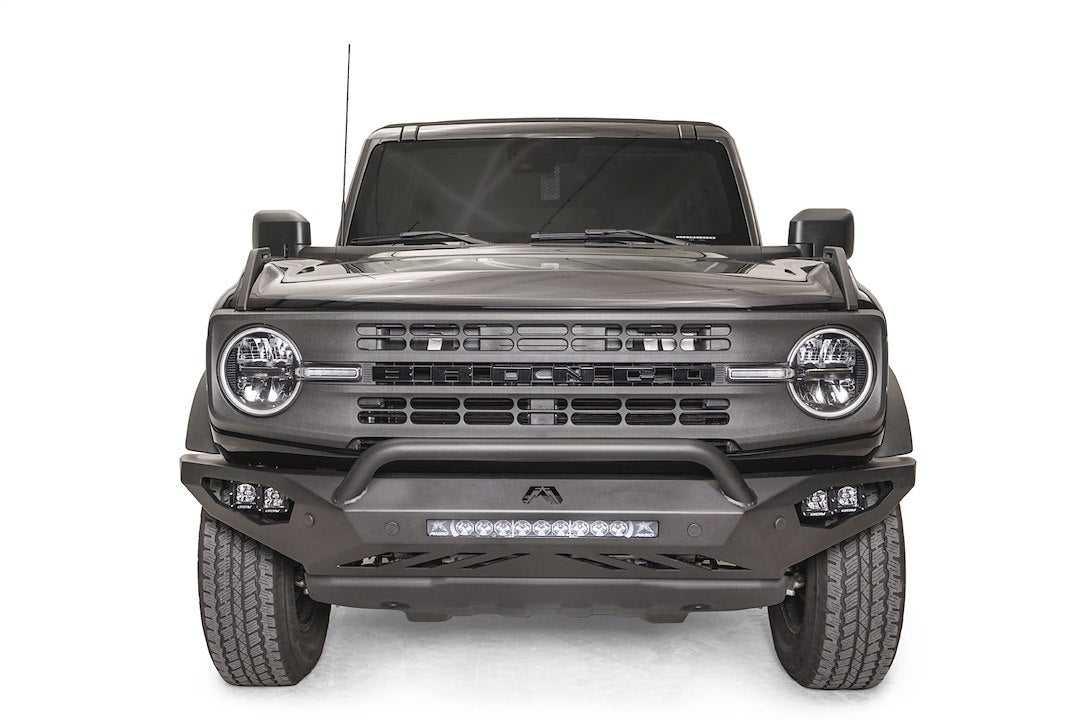 Product of Fab Fours FB21-D5252-1 Vengeance Steel Matte Powder Coated Bumper