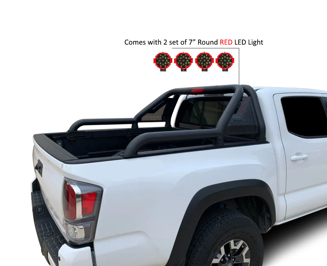Product of Black Horse Offroad GLRB-03B-PLR  Truck Bed Bar