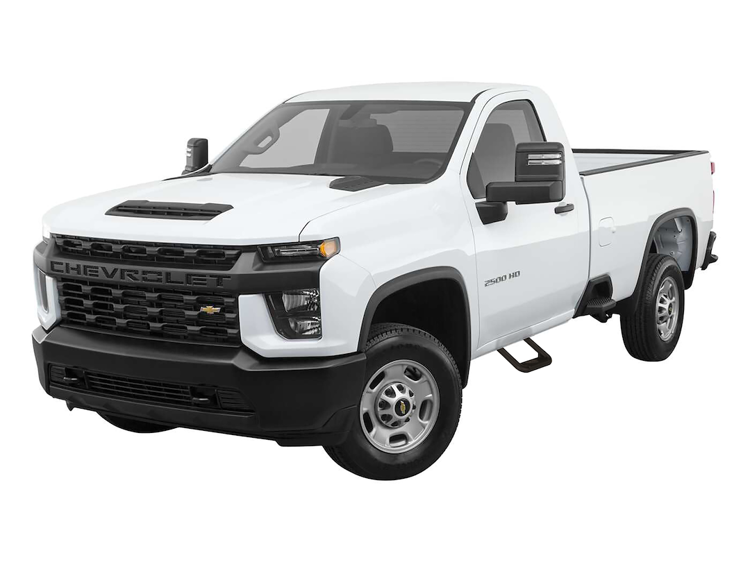 Product of Carr 105771 Black Matte Textured Powder Coated Aluminum Truck Step