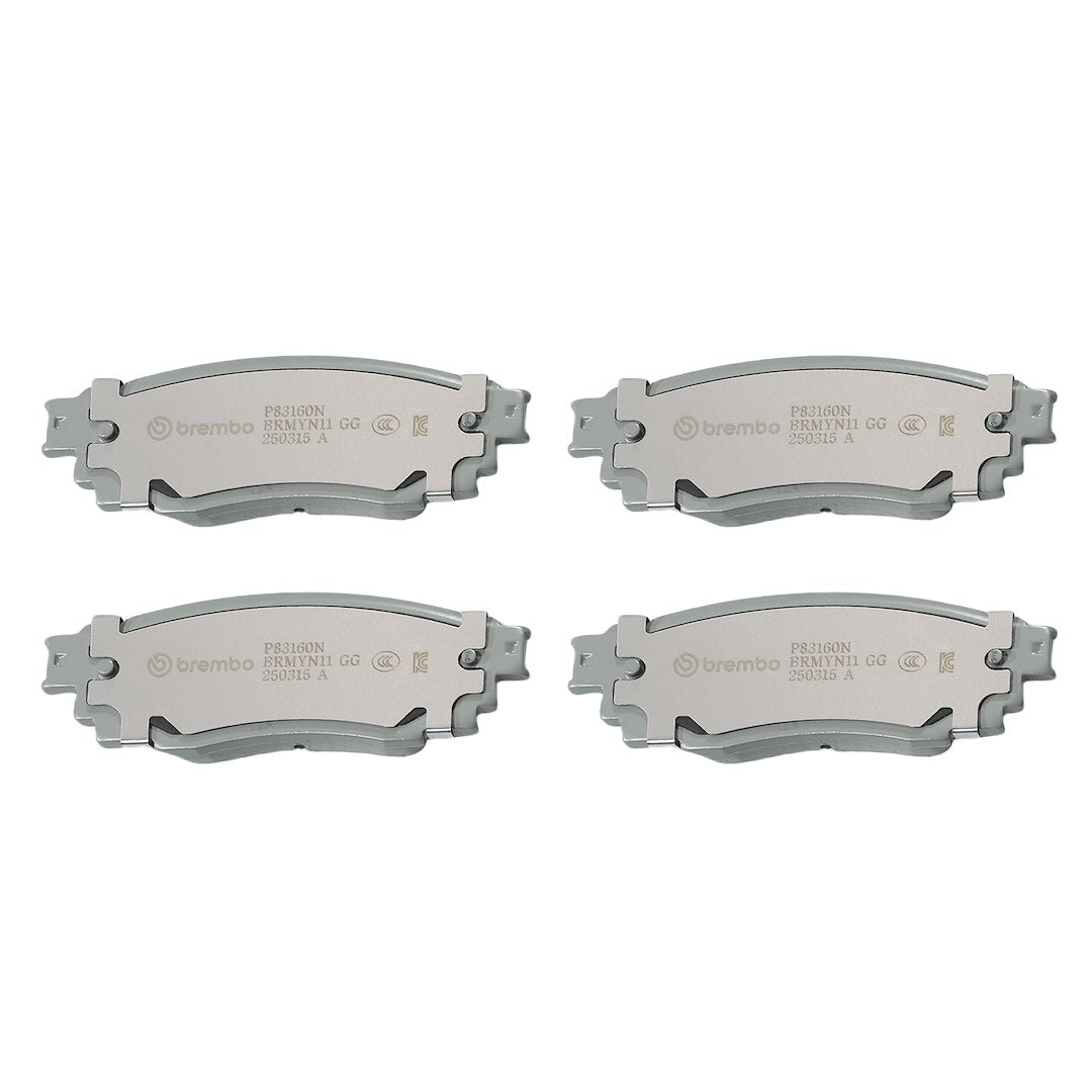 Brembo P83160n Brake Pad||p83160n_Fro.Jpg||85||brmp83160n||1754178