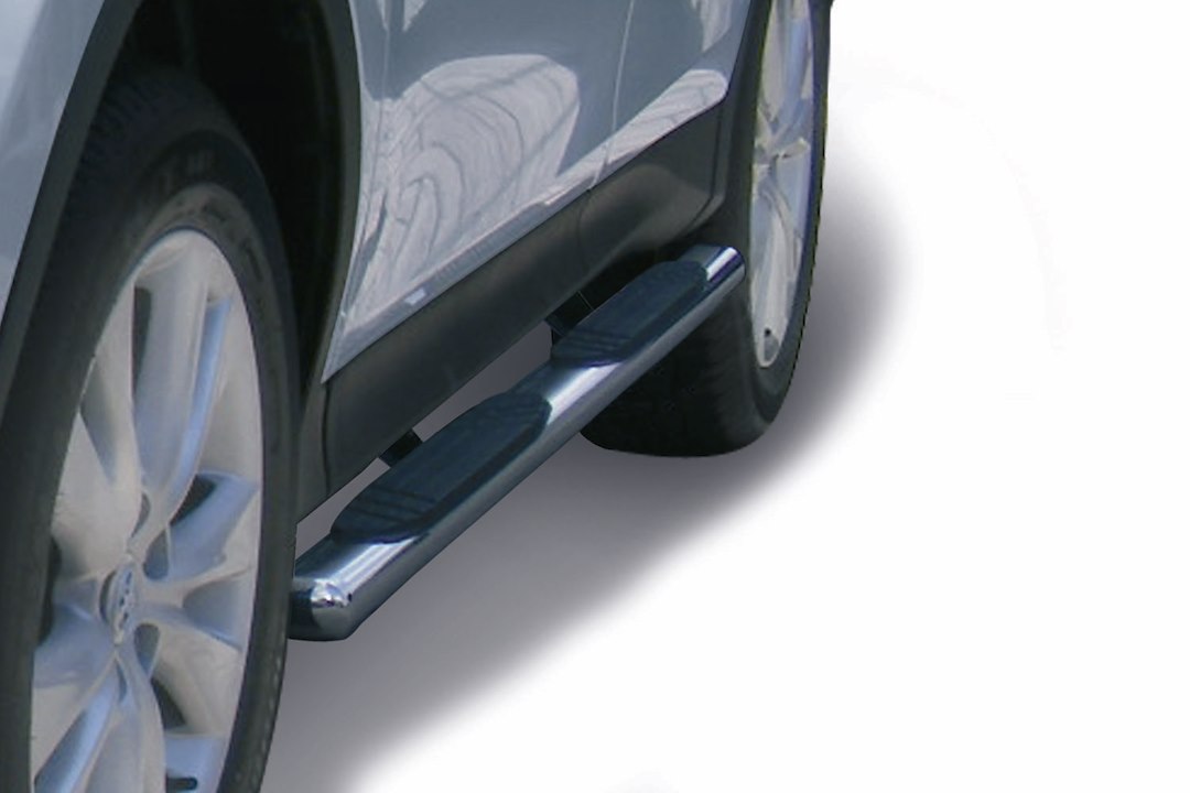 Product of Go Rhino 640067PS Nerf Bar Polished With Surface Steps