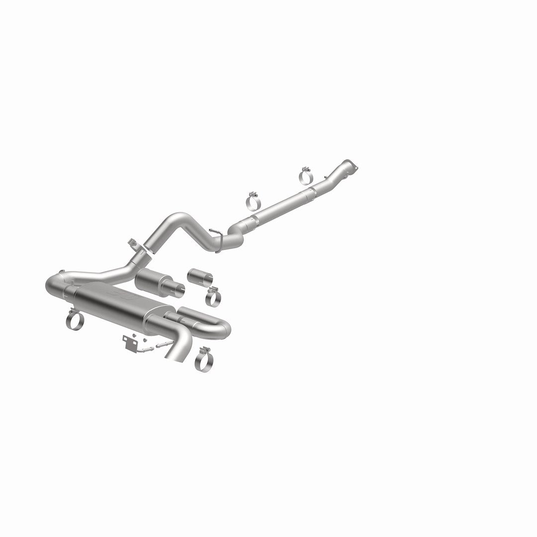 Product of Magnaflow Performance 19559 Overland Series Cat-Back System Single Exhaust System Kit