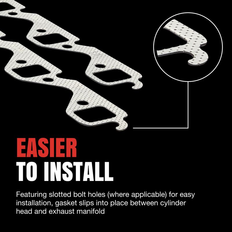 Fel Pro Hp 1419 Exhaust Header Gasket||1400_2.Jpg||87||f291419||1128502