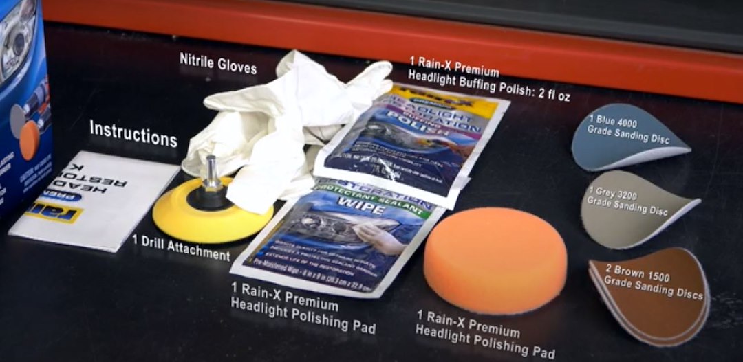 Product of Rain-X 610153 Headlight Restoration Kit