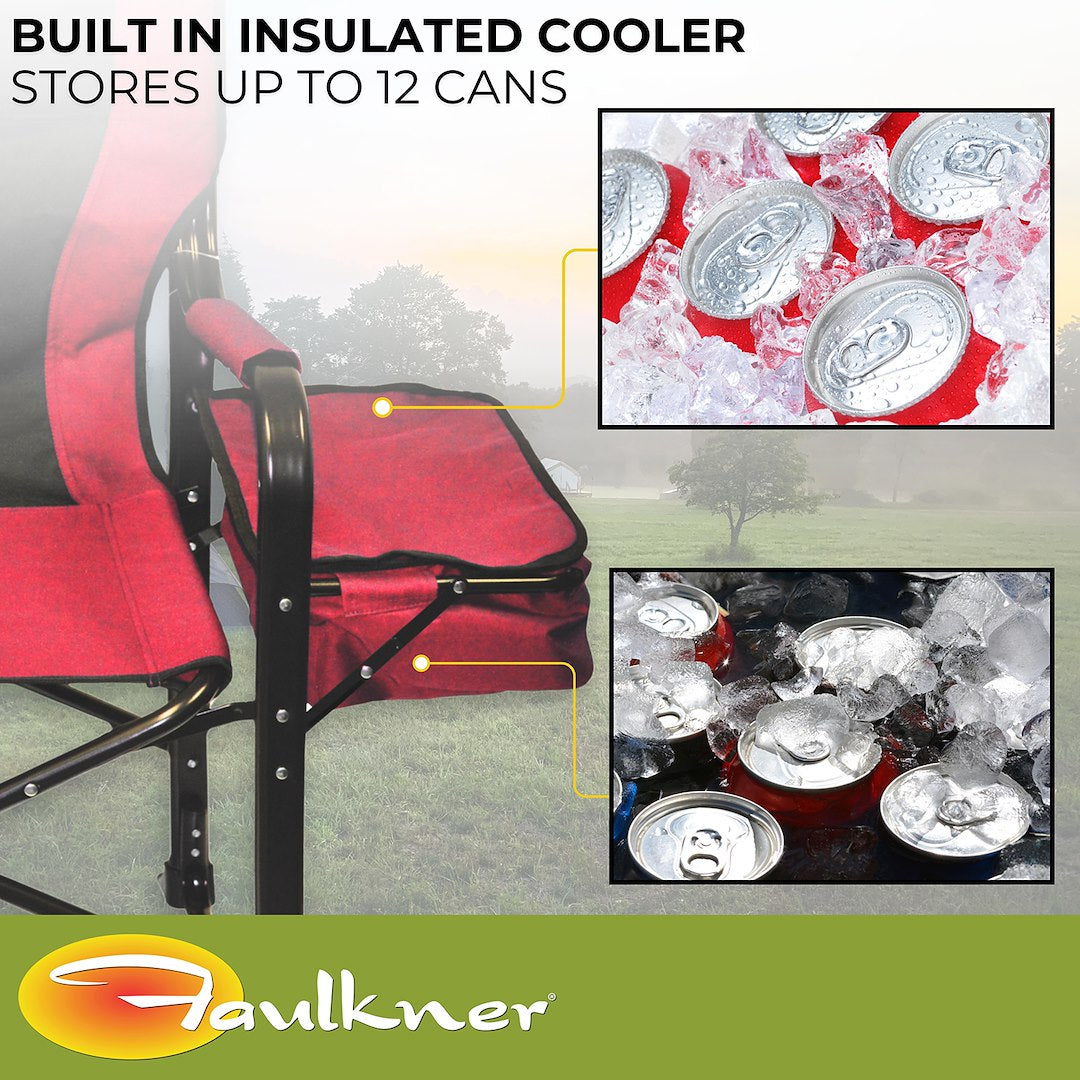 Faulkner 49582 Camping Chair||flk_49582_El Capitan Director Chair_Red Black_B2c_6.Jpg||90||flk49582||1609050