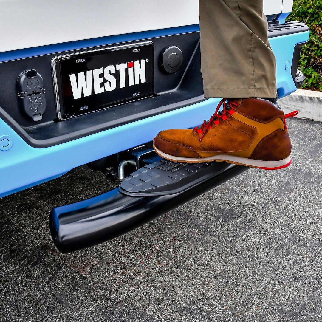 Product of Westin Automotive 21-50015 Black Powder Coated Steel Truck Step