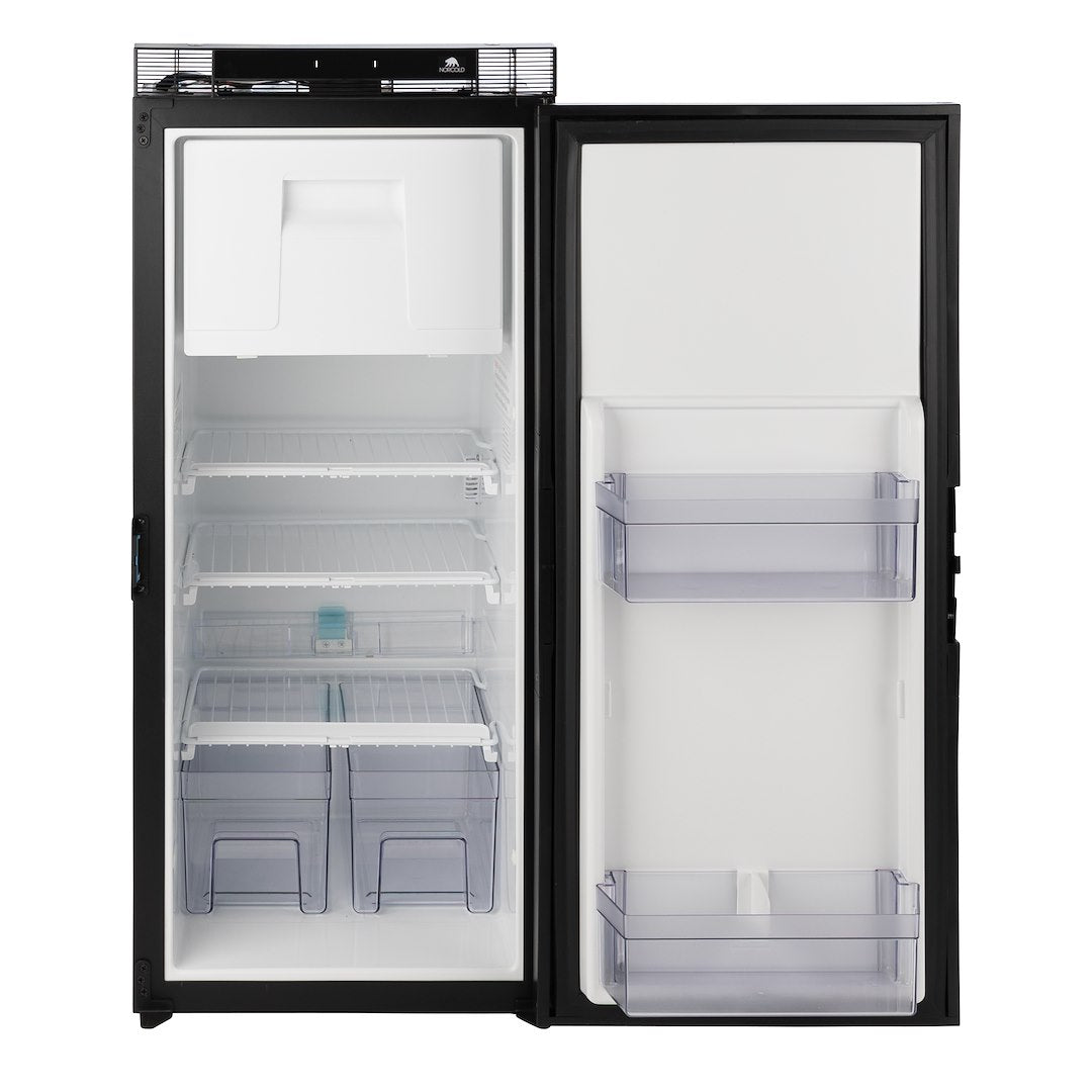 Product of Norcold 3 Cubic Feet Dual Compartment 1 Door Refrigerator With Freezer , Black Trim