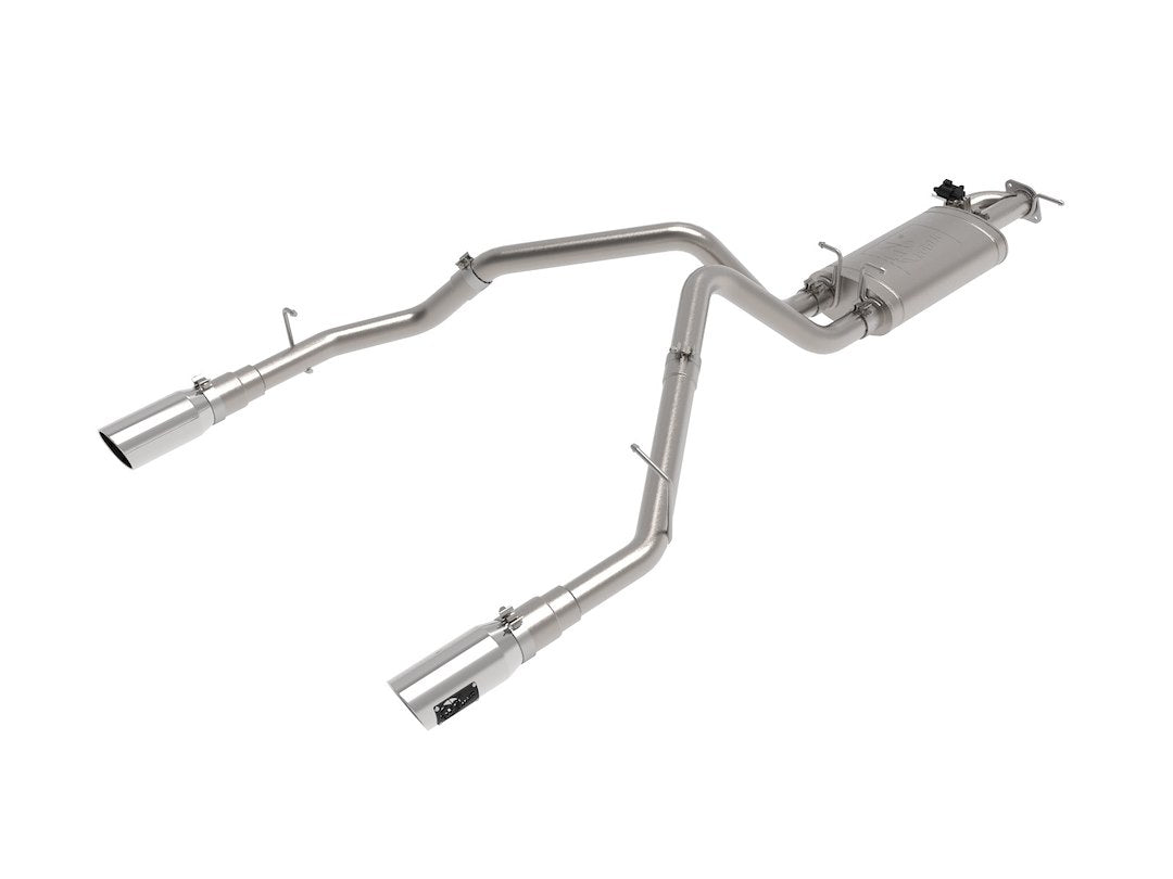 Product of Advanced FLOW Engineering 49-32081-P Gemini XV Cat-Back System Dual Exhaust System Kit