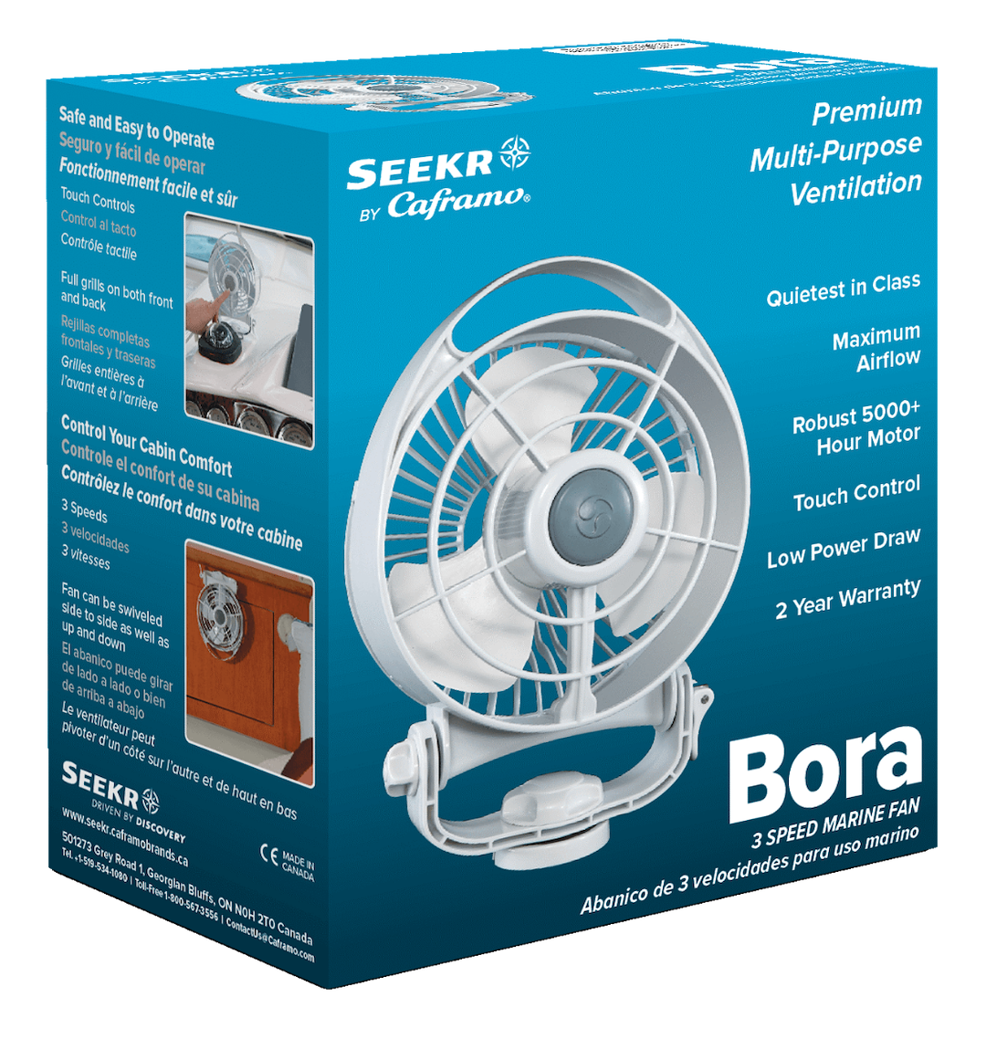 Product of Caframo Limited 748ca24wbx Fan