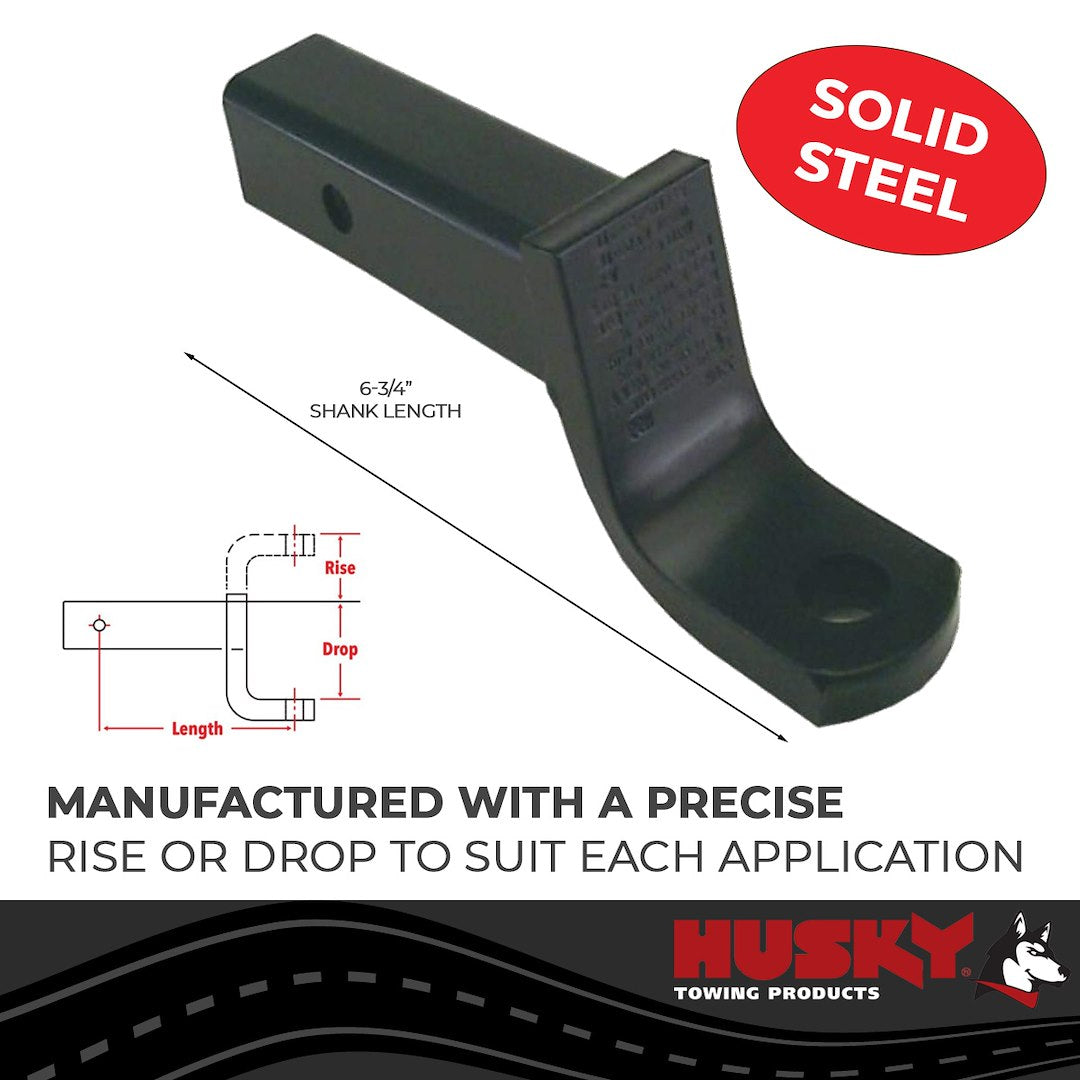 Product of Husky Towing 31359 2 Inch Receiver Trailer Hitch Ball Mount