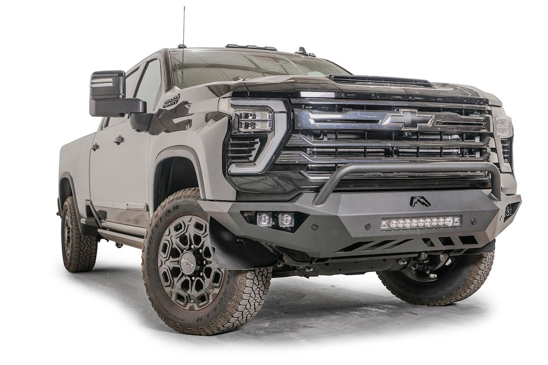 Product of Fab Fours CH24-V6152-1 Vengeance Steel Matte Powder Coated Bumper