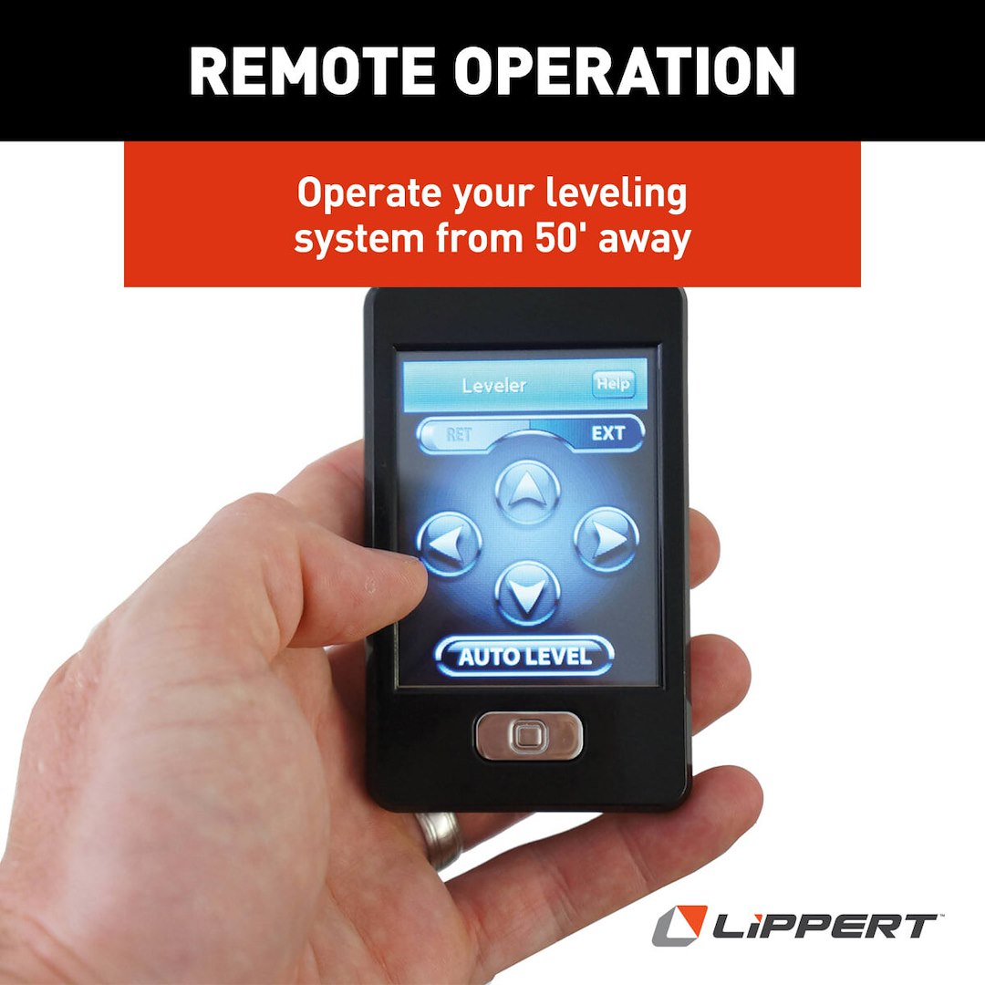 Product of Lippert Components 329164 Leveling System Remote Control