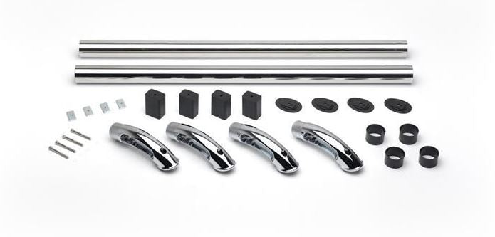 Product of Putco 49855 Silver Polished Round Tube Bed Side Rail