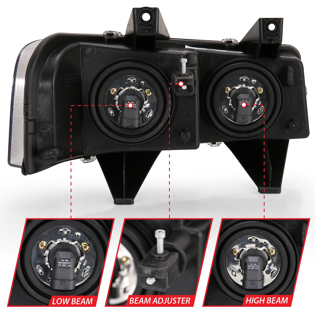 Anzo Usa 111474 Headlight Assembly||111474_V5.Jpg||88||a1r111474||1074278