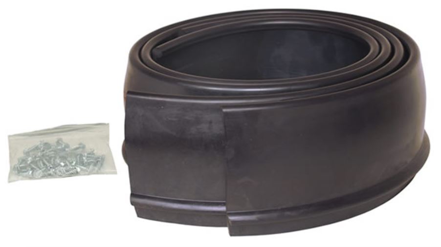 Product of Pacer Performance 52-171 Non-Exposed Fasteners Black Fender Flare - Set Of 2
