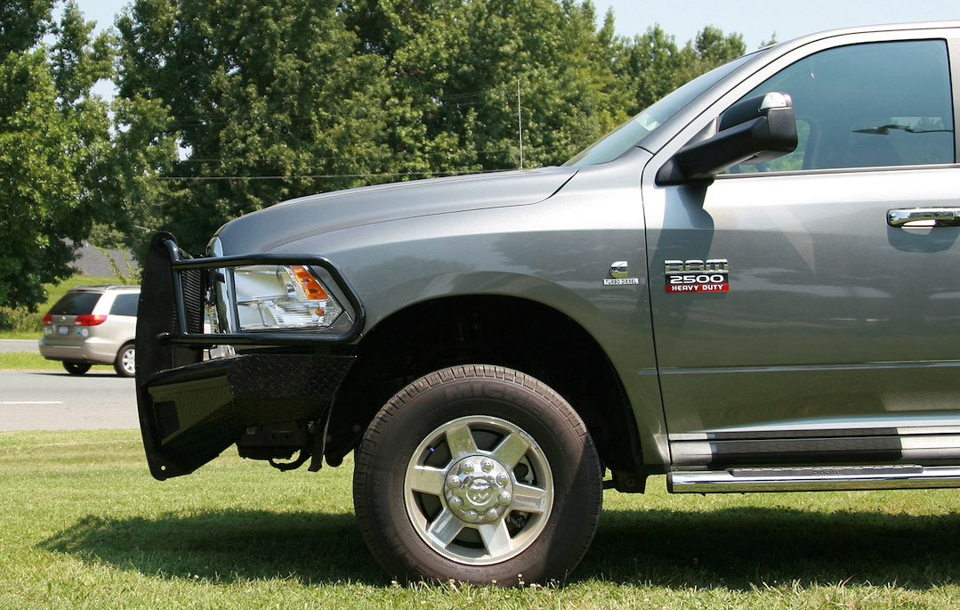 Product of Fab Fours DR10-S2960-1 Black Steel Steel Gloss Powder Coated Bumper