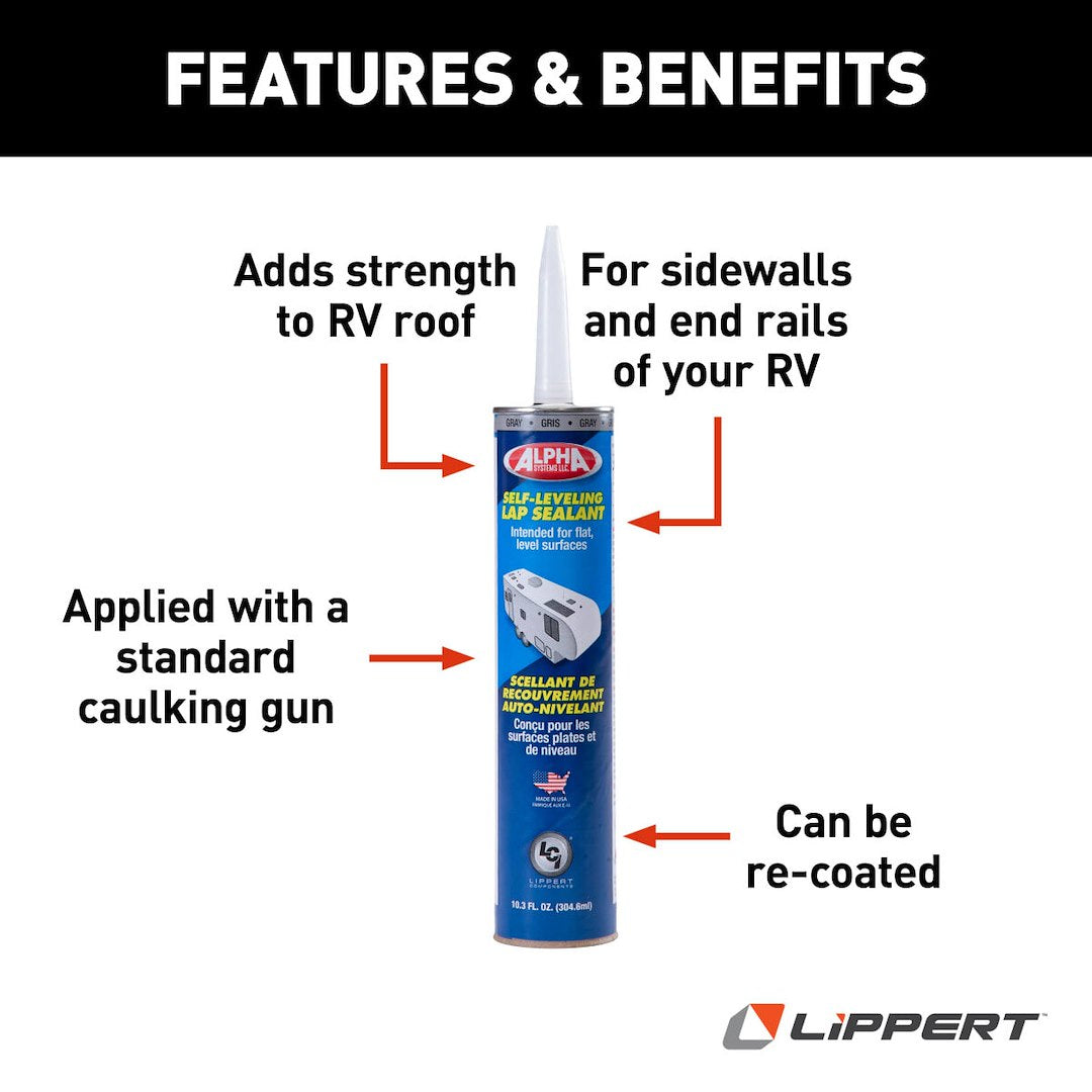 Lippert Components 862145 Caulk Sealant||862145_Alphasystems_1021lowvocselflevelinglaealantblack103oztube_Sealantsadhes_3_1_1.Jpg||88||m6v862145||1479026