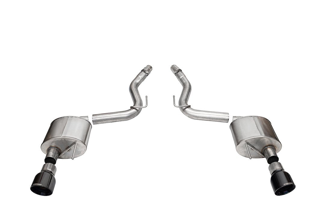 Product of Corsa Performance 21252BLK Sport Axle Back System Exhaust System Kit