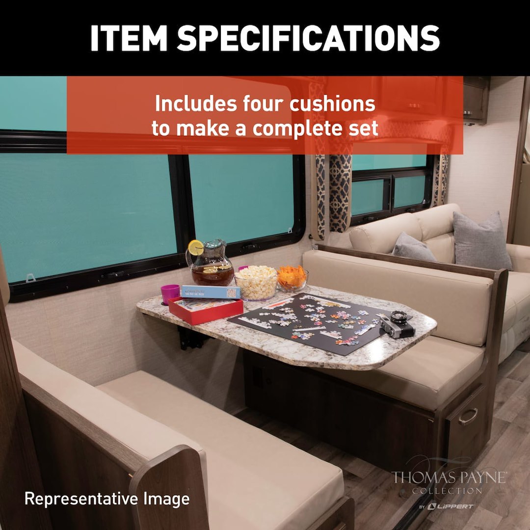 Lippert Components 2021100443 Dinette Cushion||2021100443_7.Jpg||93||m6v2021100443||1323145