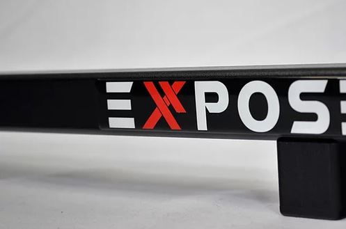 Product of Exposed Racks 8-00-9602-BK 51 Inch Black Roof Rack Cross Bar - Single