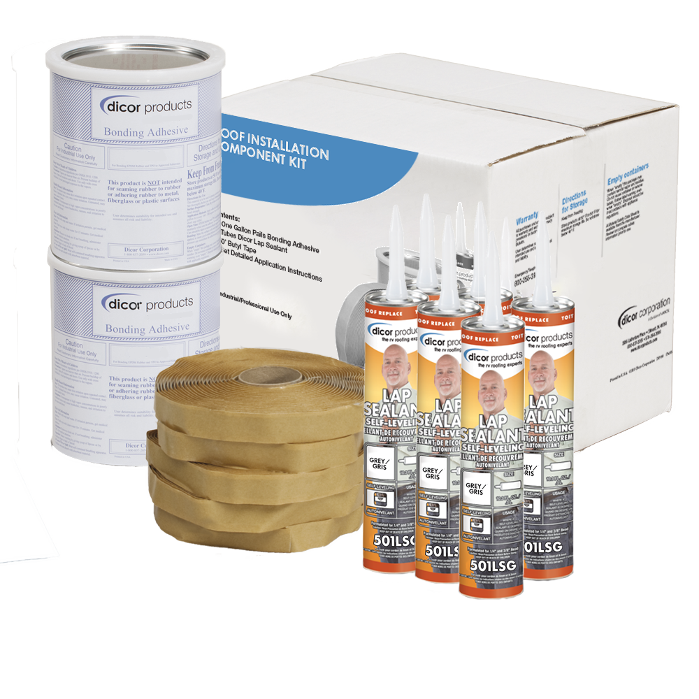 Dicor Corp. 401-Ck-G Roof Installation Kit||401-Ck-G.Png||85||d6j401ckg||1609434