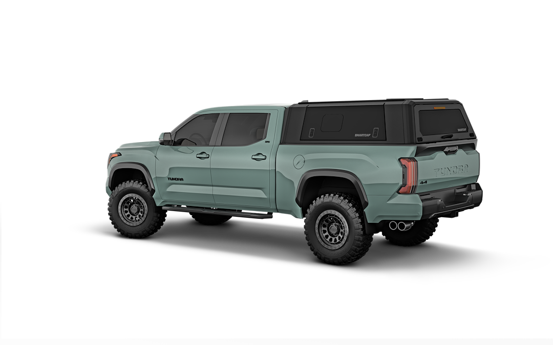 Product of SmartCap EV1311-MB Black Stainless Steel 5-Piece Truck Cap