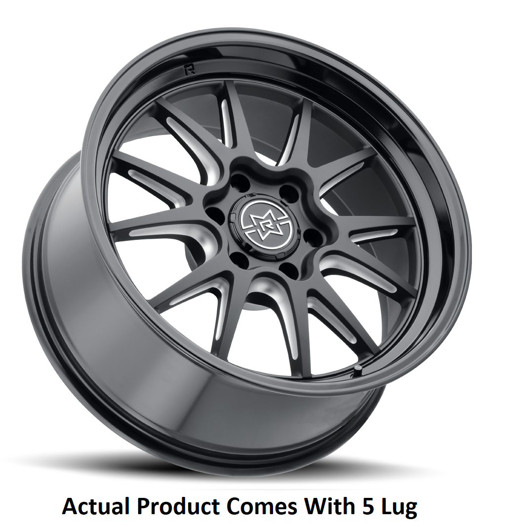 Product of Method Race Wheels 20x10 Double Black Natural Wheel - Not Applicable Bolt Pattern