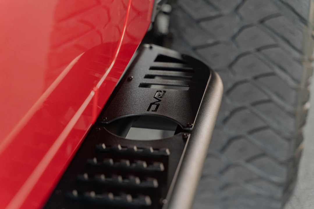 Product of DV8 Offroad SRJK-08 OE Plus Nerf Bar With Surface Steps