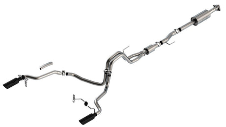 Product of Borla 140866BC S-Type Cat Back System Single Exhaust System Kit