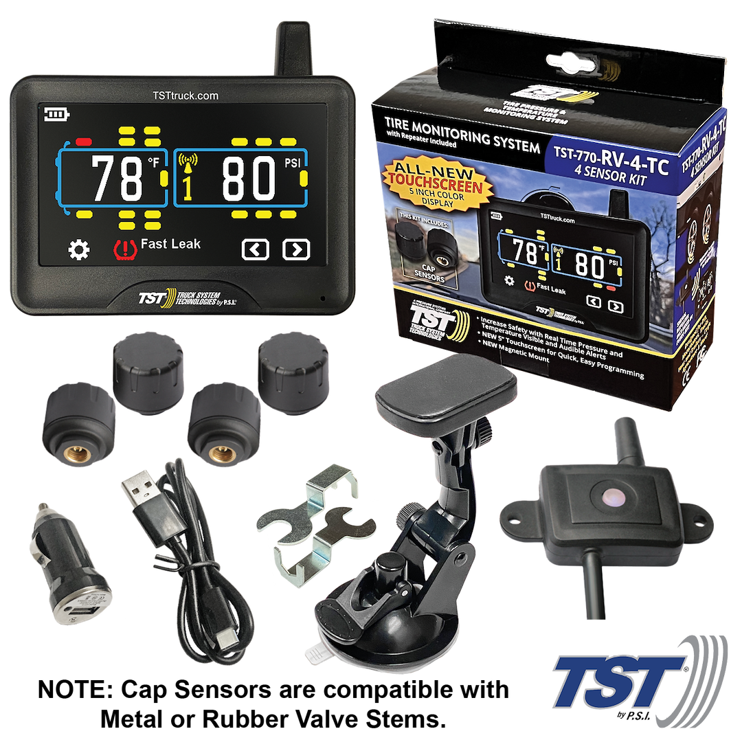 Truck System Technology (Tst) Tst-770-Rv-4-Tc Tire Pressure Monitoring System - Tpms||tst-770-Rv-4-Tc-Web Images-1.Png||85||tsttst770rv4t||1701968