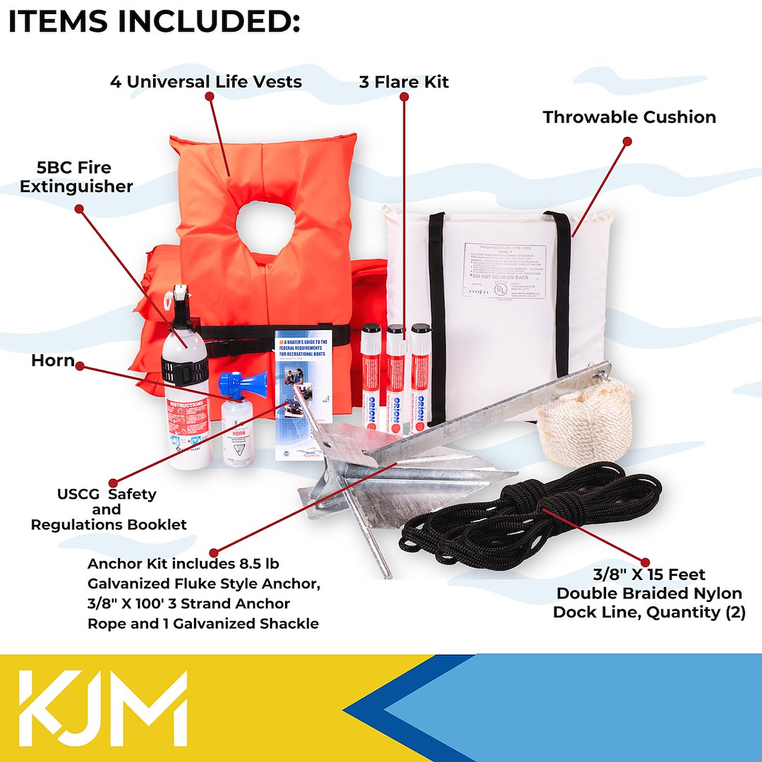 Product of Kjm 42100 Boater Safety Kit