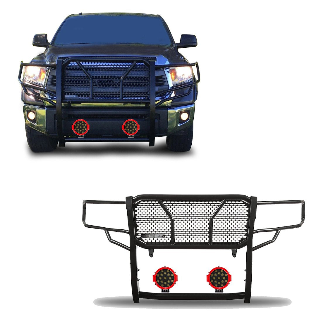 Product of Black Horse Offroad RU-TOTU07-B-PLR Grille Guard