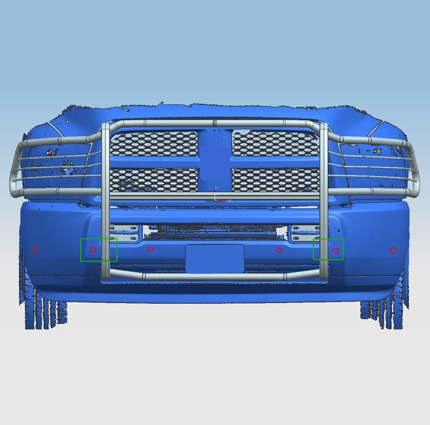 Product of Black Horse Offroad 17DG109MA Grille Guard Modular Black Powder Coated