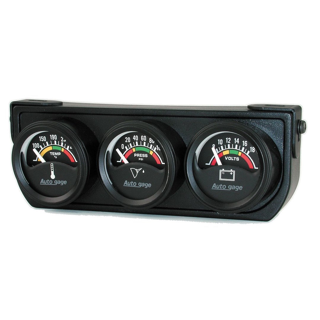 Product of Autometer 2391 Gauge Oil Pressure/ Voltmeter/ Water Temperature
