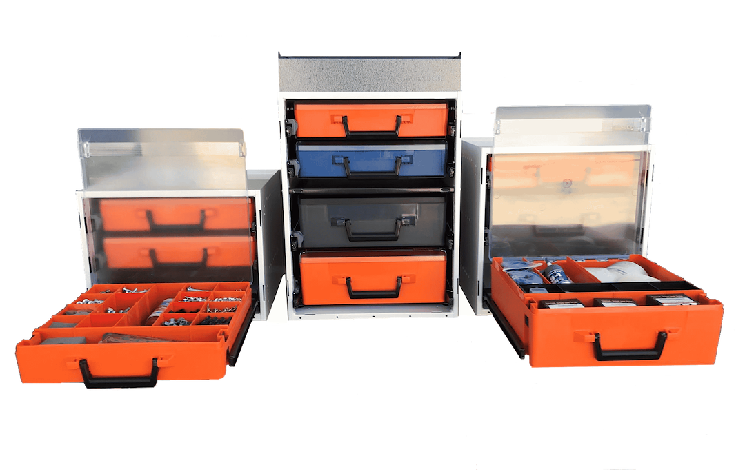 Product of Rolacase Rc003/Qk Van Storage System Parts Organizer Case