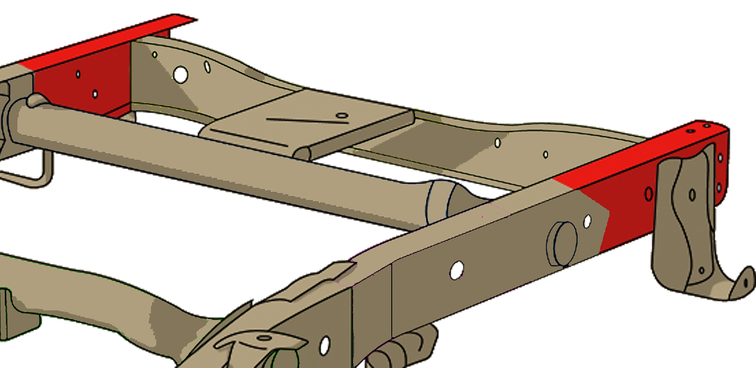 Product of Kentrol Rb7319l Replacement Frame Section