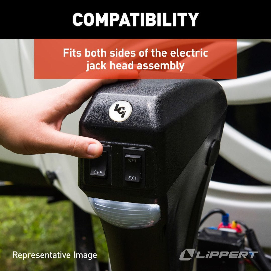 Product of Lippert Components 225875 Trailer Tongue Jack Plug