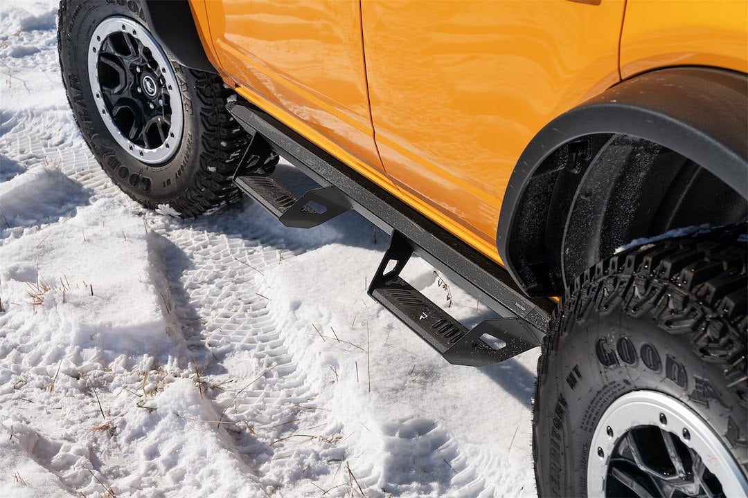 Product of N-Fab PRF2172B-TX Predator Pro Nerf Bar With Drop Down Steps