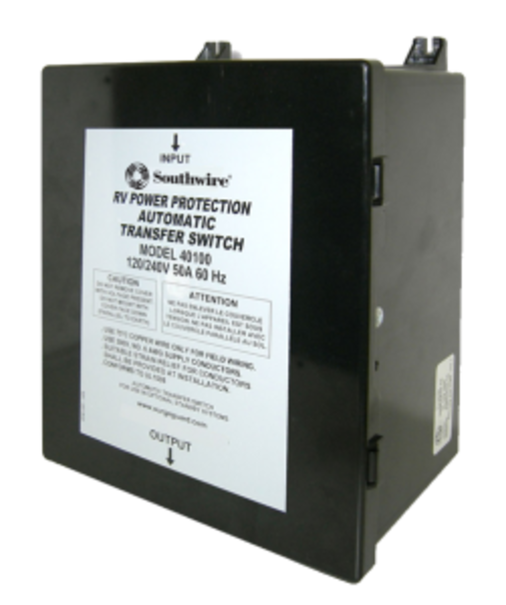 Product of Southwire Corp. 40100-001 Power Transfer Switch