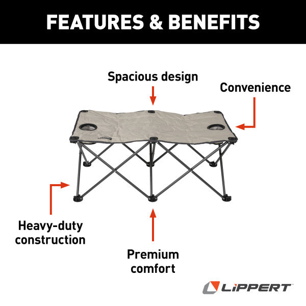 Product of Lippert Components 2021123292 Camping Ottoman