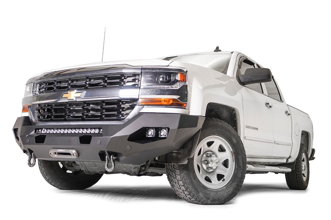 Product of Fab Fours CS16-X4851-1 Matrix Series Steel Matte Powder Coated Bumper