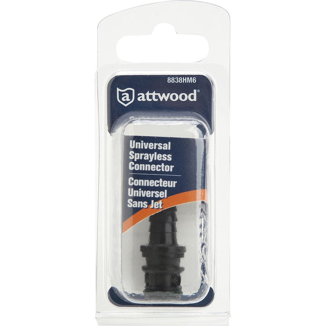 Attwood Marine 8838hm6 Fuel Line Fitting||8838hm6_Univerasl_Sprayless_Connector_Pkg.Jpeg||86||a7j8838hm6||1227412