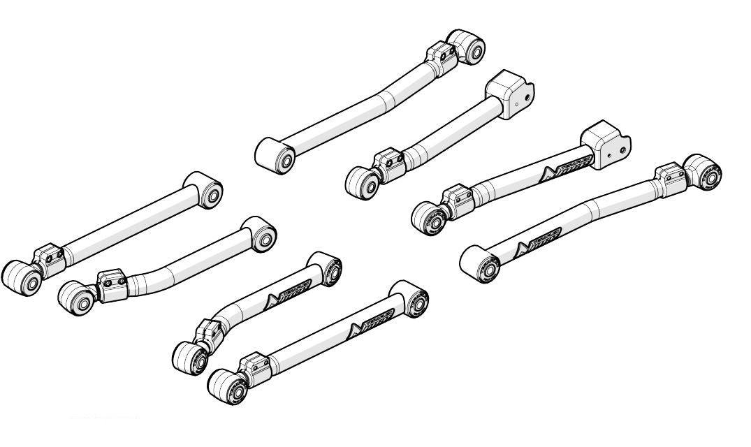 Product of Teraflex 1416610 Alpine Flexarm Steel Control Arm